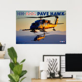 HH-60G PAVE HAWK POSTER (Thuiskantoor)
