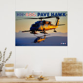 HH-60G PAVE HAWK POSTER (Keuken)