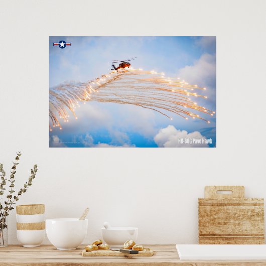 HH-60G PAVE HAWK POSTER (Keuken)
