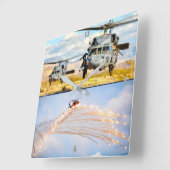 HH-60G PAVE HAWK VIERKANTE KLOK (Hoek)