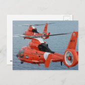 HH-65 Dolfine Briefkaart (Voorkant / Achterkant)