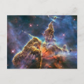 HH 901 en HH 902 in de Carina Nebula Briefkaart (Voorkant)