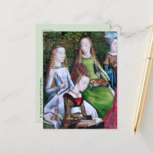 HH. Apollonia en Lucia (met H. Ursula) Briefkaart