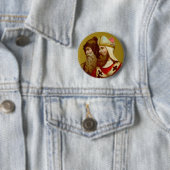 HH. Cyrillus & Methodius (M 001) Ronde Button 5,7 Cm (In situ)
