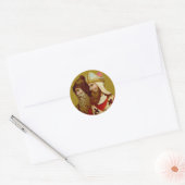 HH. Cyrillus & Methodius (M 001) Ronde Sticker (Envelop)
