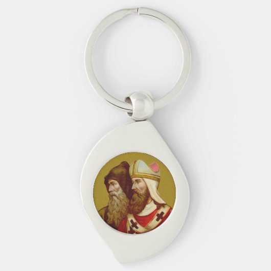 HH. Cyrillus & Methodius (M 001) Sleutelhanger (Voorkant)