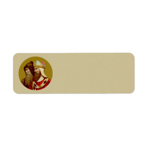HH. Cyrillus & Methodius (M 001) Smal Etiket