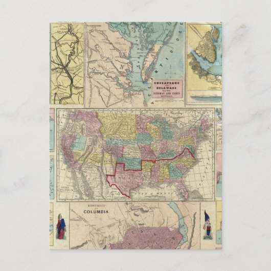 HH Lloyd Campaign-militaire kaarten (Voorkant)