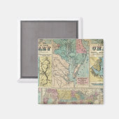 HH Lloyd Campaign-militaire kaarten Magneet (Voorkant / Achterkant)