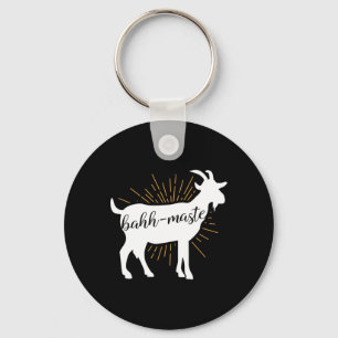 Hh-maste Geiten Yoga Namaste Pun T-shirt Cadeau Ma Sleutelhanger