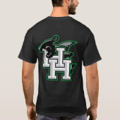 HH Plain Burger, geen kaas (volwassen man) T-shirt (Achterkant)