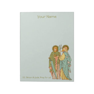 HH. Simon & Judas Taddeus (RLS 16) 8,5"x11" Notitieblok