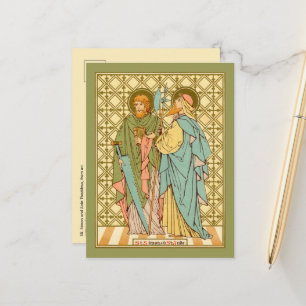 HH. Simonus en Judas Taddeus (RLS 16) Briefkaart