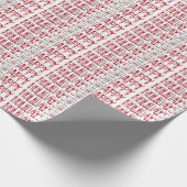 HH Tegen sneeuw Cadeaupapier (Hoek)