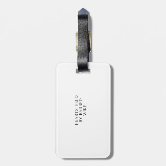 HHBB-Bagagelabel Hoesje Bagagelabel (Achterkant verticaal)