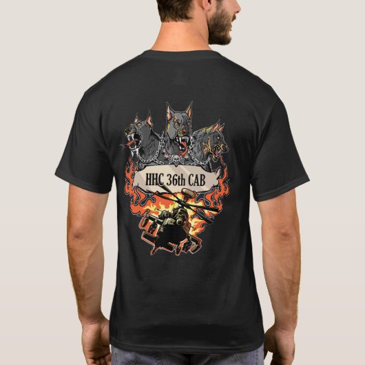 HHC 36cab-hellfire-T-Shirt T-shirt (Achterkant)