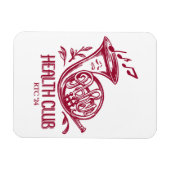 HHC (Franse hoorn) fotomagneet Magneet (Horizontaal)