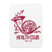 HHC (Franse hoorn) fotomagneet Magneet (Verticaal)