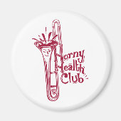 HHC (trombone) cirkelmagneet Magneet (Voorkant)