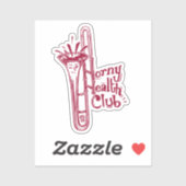HHC (Trombone) Custom-Cut Vinyl Sticker (Vel)