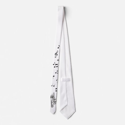 HHC (Trombone) Muziek Stropdas (Achterkant)