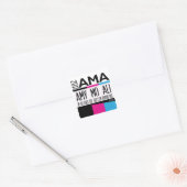 HHFS AMA 2011-STICKERS VIERKANTE STICKER (Envelop)