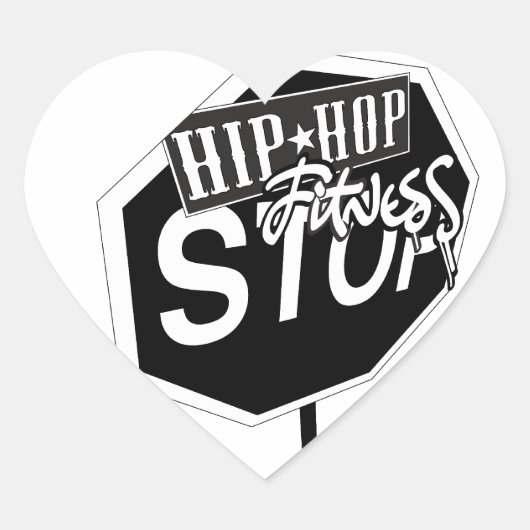 HHFS hart Stickers (Voorkant)