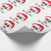 "Hho ho kerst piraat"-papier Cadeaupapier (Hoek)