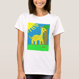 HI54AECO™ Girard Giraffe Boy T-shirt