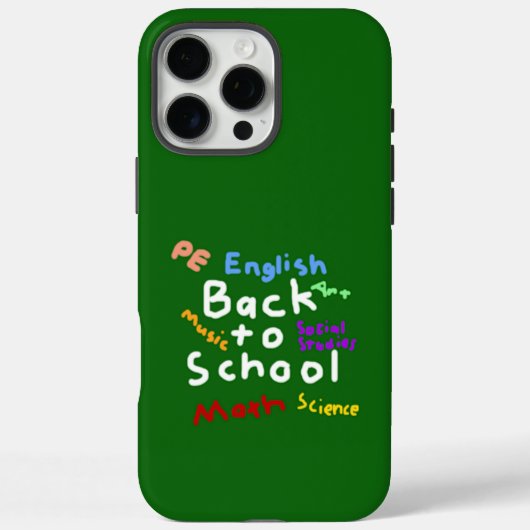 HI54EDU Terug naar school Case-Mate iPhone Case (Achterkant)