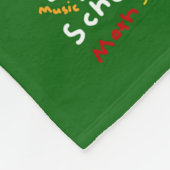 HI54EDU Terug naar school Fleece Deken (Hoek)