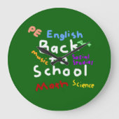 HI54EDU Terug naar school Grote Klok (Voorkant)