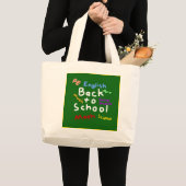 HI54EDU Terug naar school Grote Tote Bag (Voorkant (product))