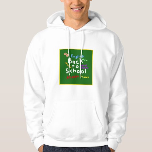 HI54EDU Terug naar school Hoodie (Voorkant)