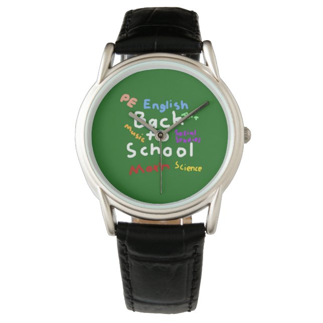 HI54EDU Terug naar school Horloge (Voorkant)