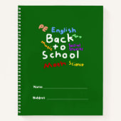 HI54EDU Terug naar school Notitieboek (Voorkant)