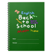 HI54EDU Terug naar school Notitieboek (Voorkant)