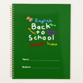 HI54EDU Terug naar school Planner (Voorkant)