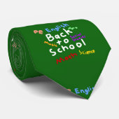 HI54EDU Terug naar school Stropdas (Opgerold)