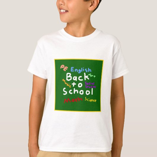 HI54EDU Terug naar school T-shirt (Voorkant)