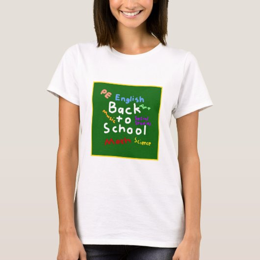 HI54EDU Terug naar school T-shirt (Voorkant)