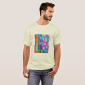 HI54GEO™ "Geo Building" T-shirt (Voorkant volledig)
