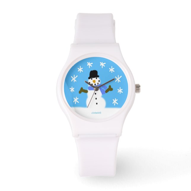 HI54WINT Snowie Horloge (Voorkant)