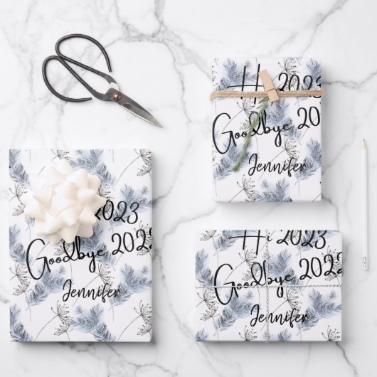 Hi 2023 Afscheid 2022 Inpakpapier Vel (Voorkant)