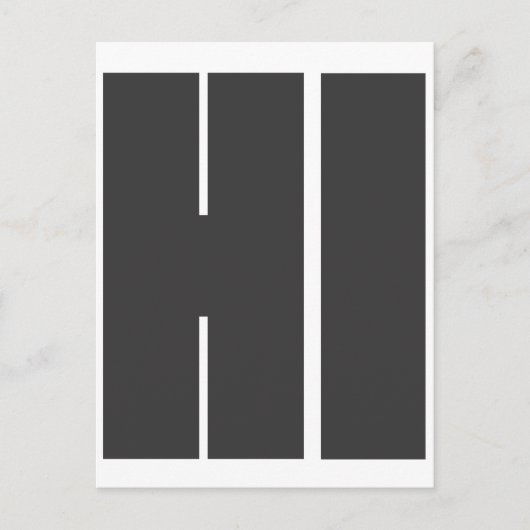 Hi Briefkaart (Voorkant)
