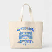 Hi-Buren hebben een Gansett Retro Style Cft Grote Tote Bag (Voorkant)