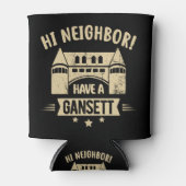 Hi-Buren hebben een Shirt van Gansett Blikjeskoeler (Voorkant)