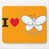 Hi Butterfly® Mousepad Muismat (Voorkant)