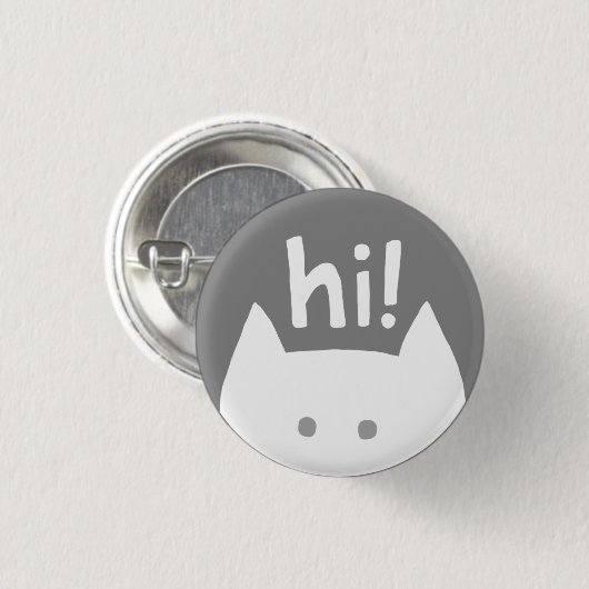 Hi Button — Extrovert Edition (Voorkant /achterkant)