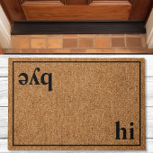 Hi Dag Modern Custom Family Deurmat